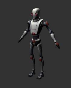 kyle robot fbx asset