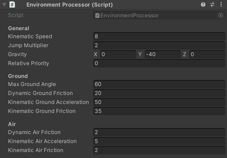 environment processor