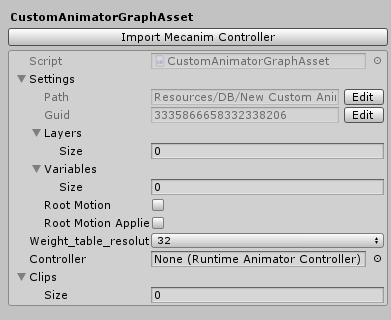 Custom Animator Default