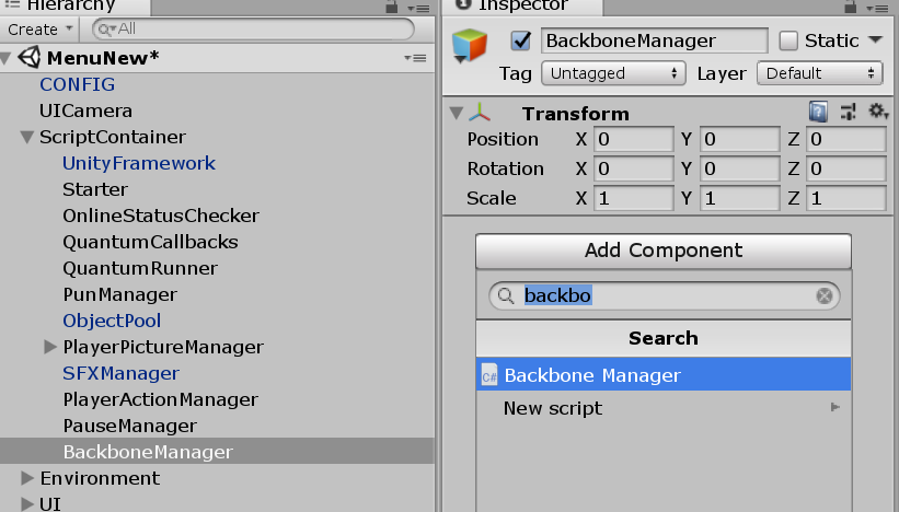 Add backbone manager image