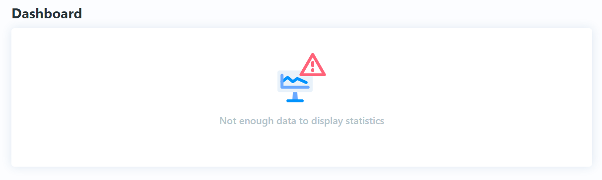 Dashboard performance nodata image