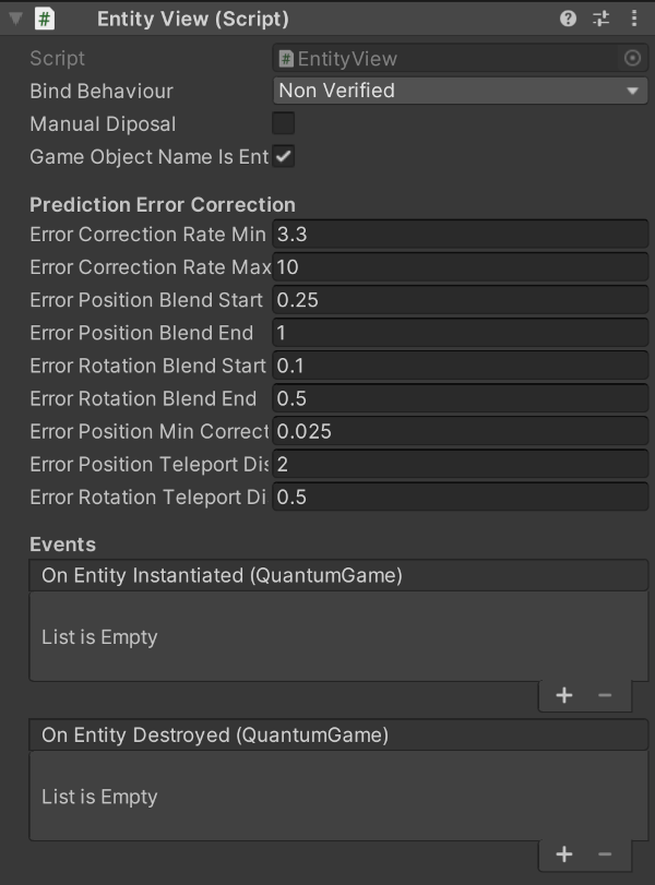 OnEntityInstantiated subscription menu in Editor