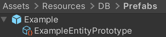 Entity Prototype Asset