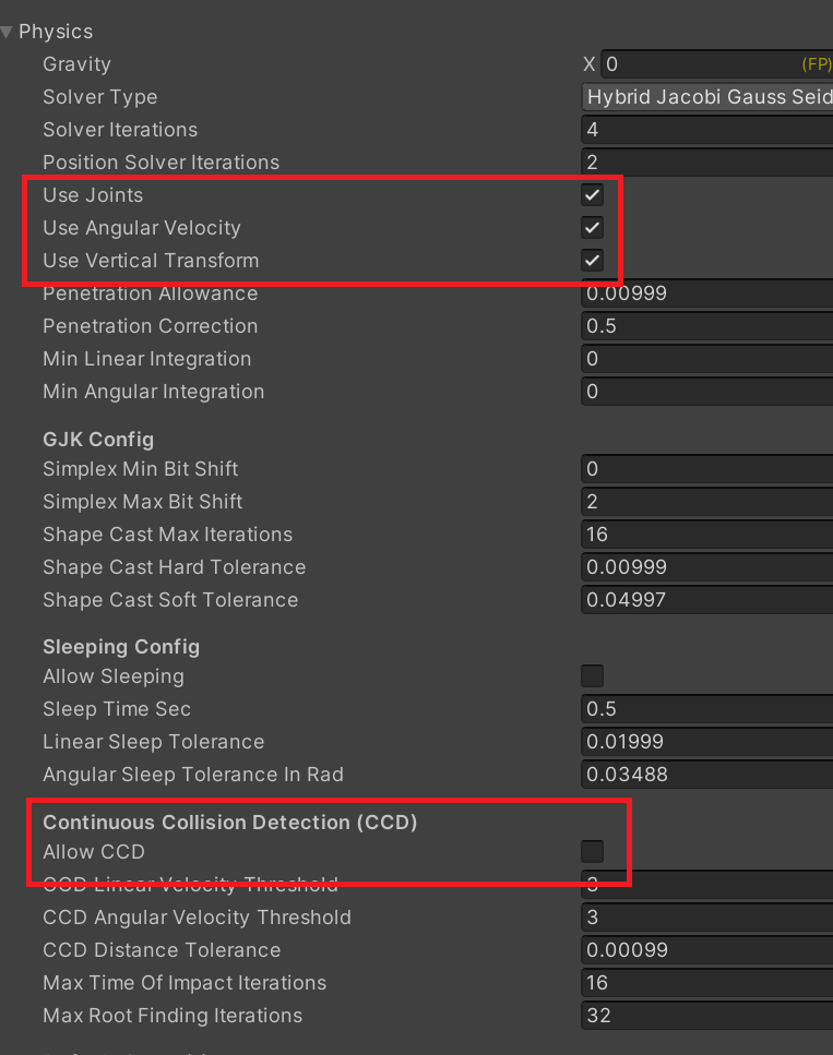 Physics Toggle Screenshot