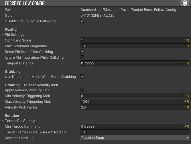 quantum xr racket config